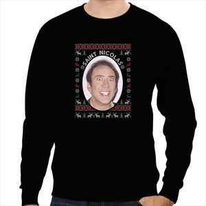 Nicholas Cage Christmas Sweater - Saint Nicholas Sweatshirt